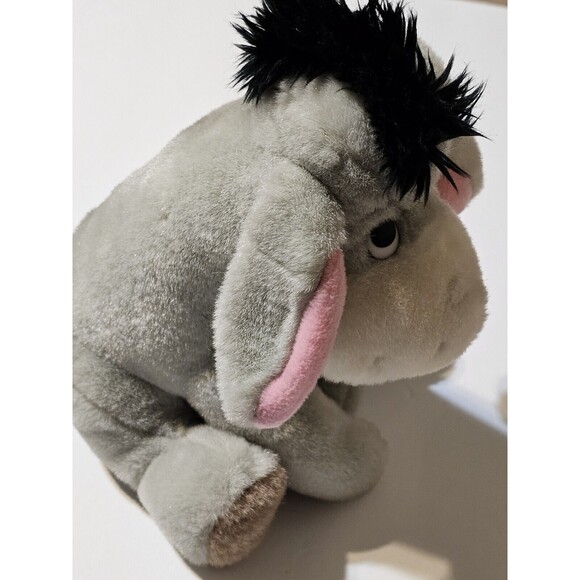 Vintage Walt Disney World Eeyore 10" Plush Stuffed Animal Disneyland - Picture 4 of 11